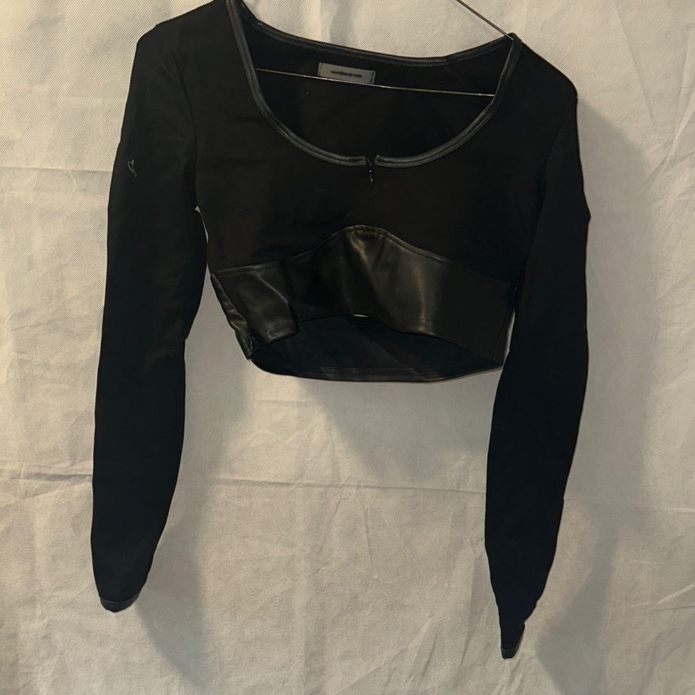 Black Long Sleeve Women's Top